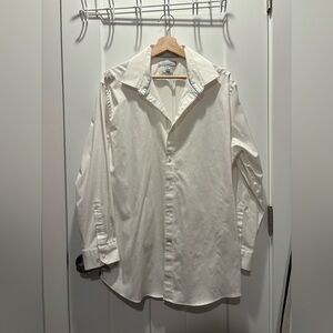 Crown and Ivy men’s dress shirt XL white
